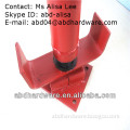 adjustable screw jack with base plate